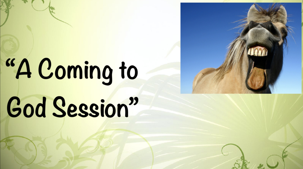 Artwork for A Coming To God Session