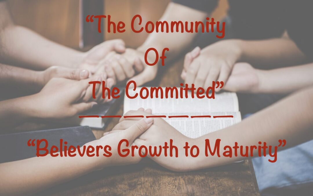 Believers Growth To Maturity