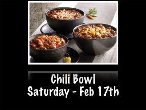 Artwork for Chili Bowl February 17th, 2018