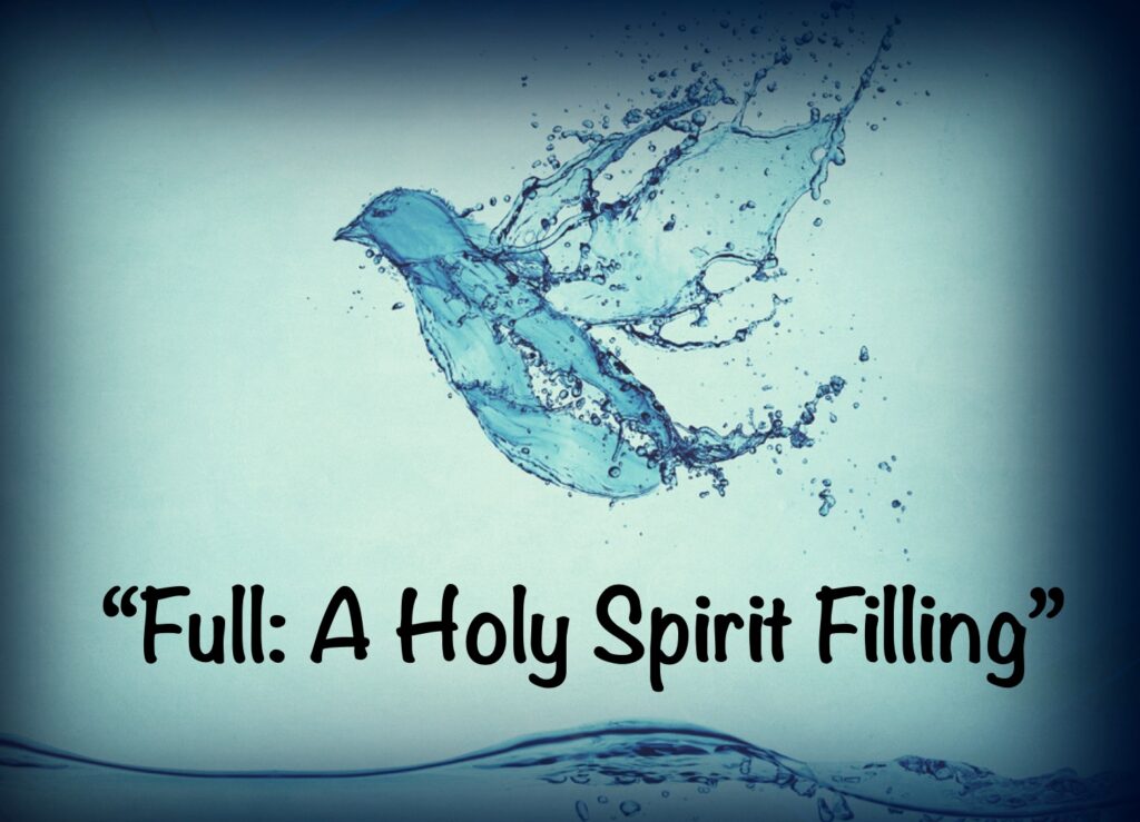 Full-A Holy Spirit Filling Artwork for Full-A Holy Spirit Filling