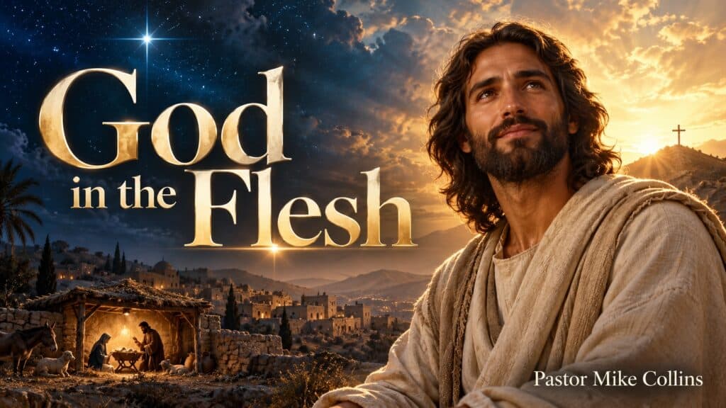 God in the Flesh sermon series artwork