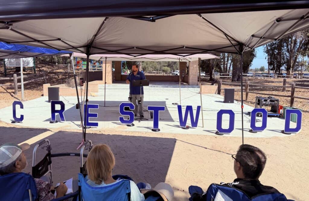 Service in the park