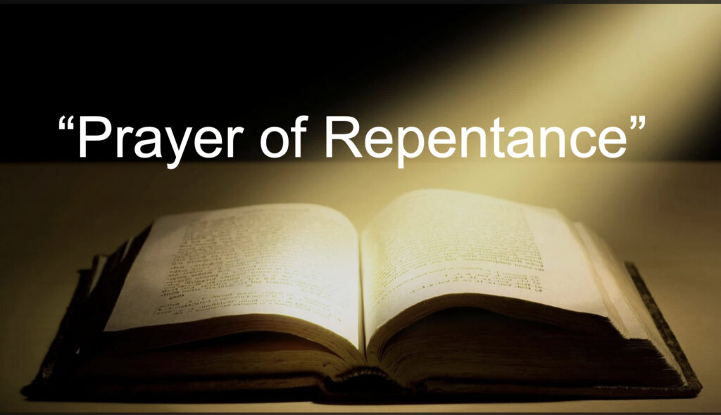 Prayer of Repentance Artwork for Prayer of Repentance