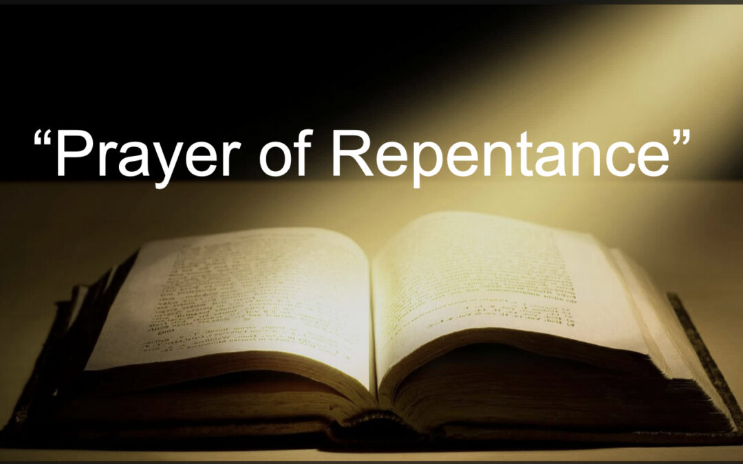 Prayer of Repentance