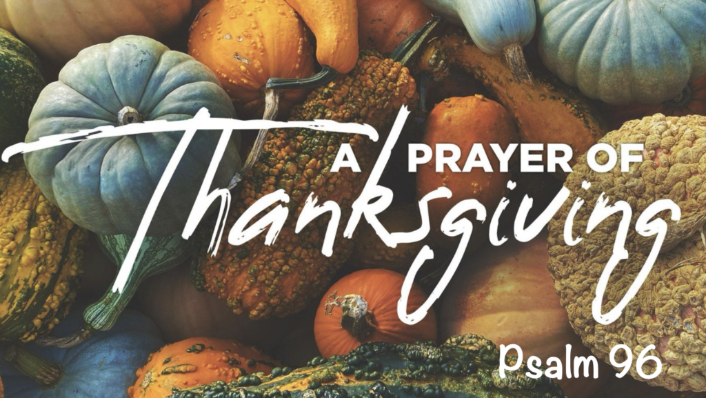 A Prayer of Thanksgiving Artwork for A Prayer of Thanksgiving