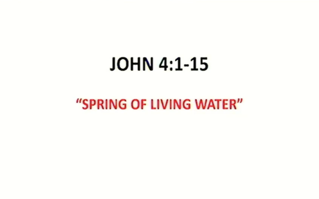 Spring of Living Water