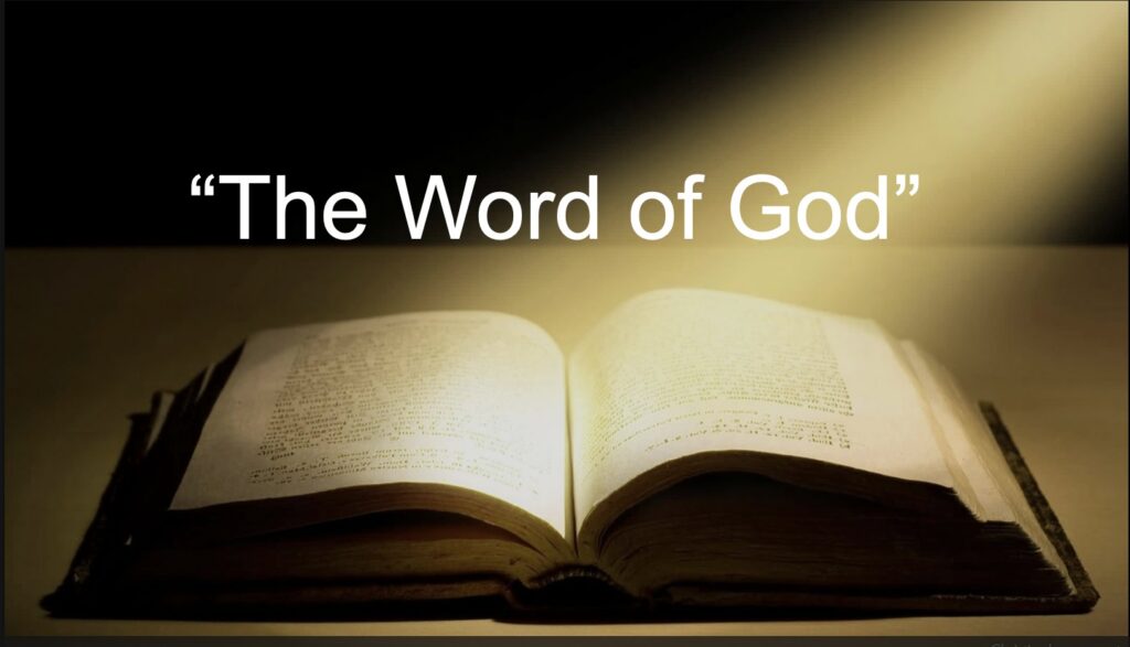 The Word of God Artwork for The Word of God