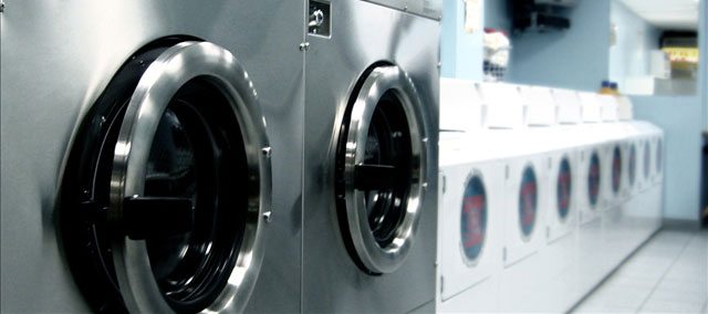 Washing machines used by the Morning Star Laundry ministry